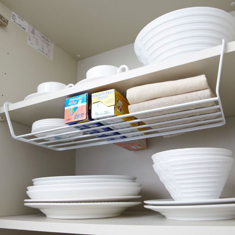 ディッシュストレージ ワイド タワー 山崎実業 tower 食器収納 ホワイト/ブラック 7914 7915 タワーシリーズ