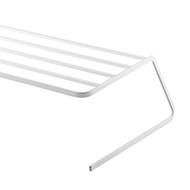 ディッシュストレージ ワイド タワー 山崎実業 tower 食器収納 ホワイト/ブラック 7914 7915 タワーシリーズ