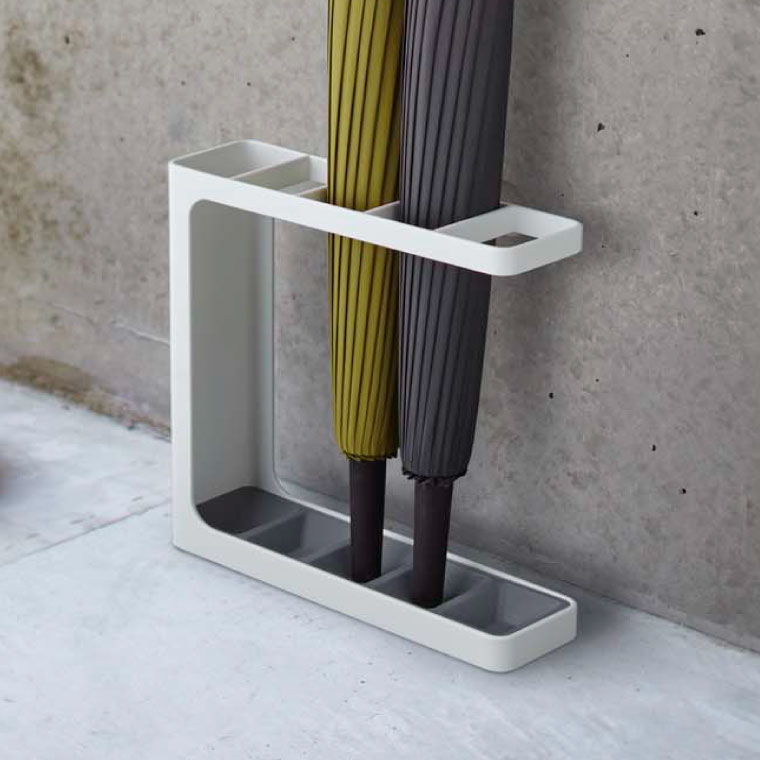 アンブレラスタンド グラインド 山崎実業 GRIND 傘立て ホワイト/ブラック 7930 7931 タワーシリーズ