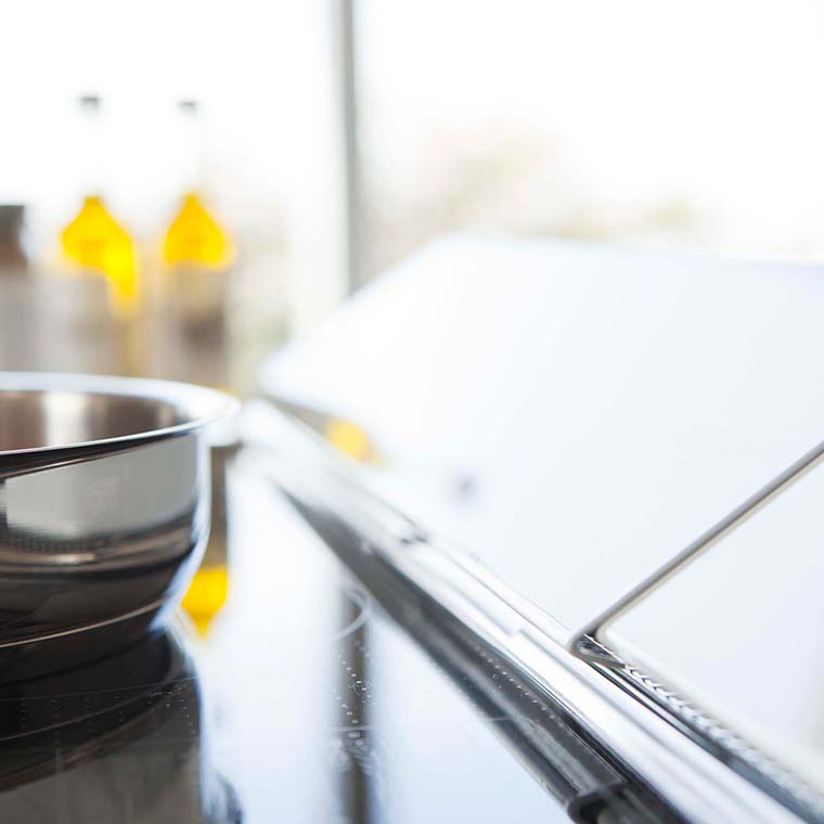 排気口カバー タワー ワイド 山崎実業 コンロカバー tower キッチン ホワイト/ブラック 3532 3533 タワーシリーズ