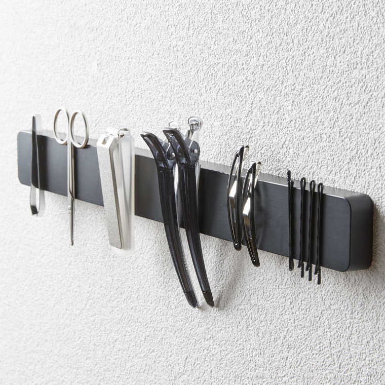 マグネット＆ウォール包丁ホルダー W35 タワー 山崎実業 tower マグネット キッチン ホワイト/ブラック 5201 5202 towerシリーズ