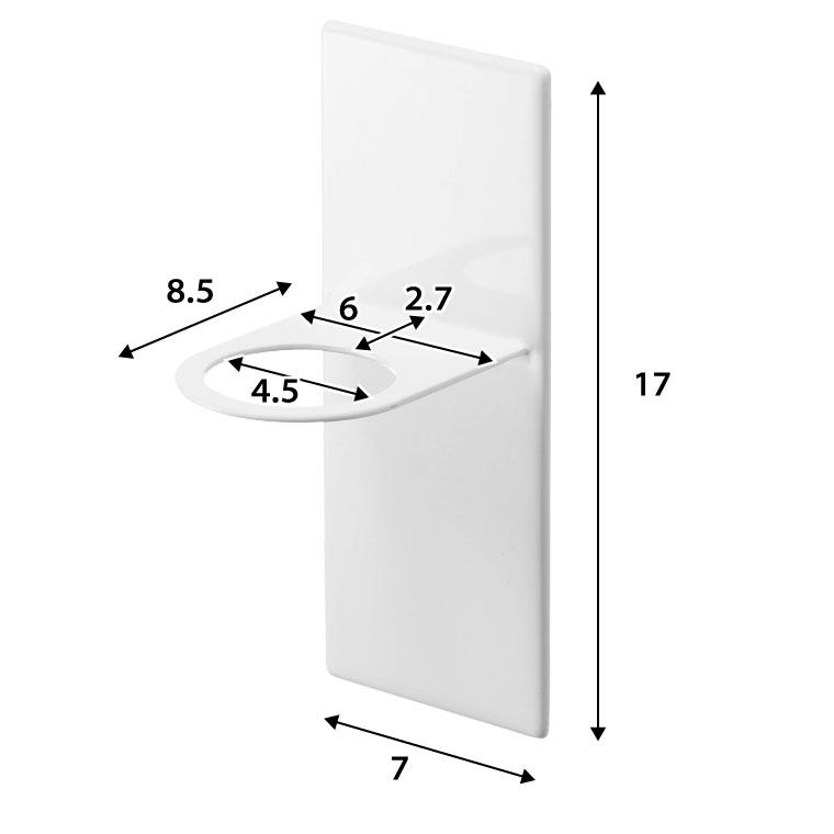 マグネットディスペンサーホルダー 泡タイプ タワー 2個セット 山崎実業 tower ホワイト/ブラック 5226 5227 タワーシリーズ マグネット