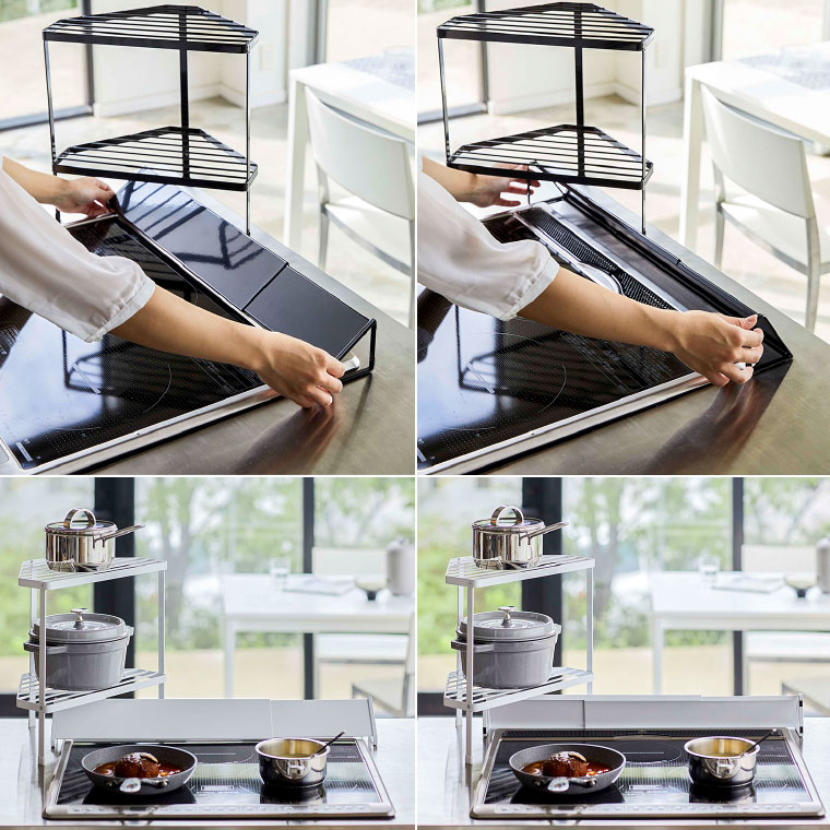 タワー 山崎実業 tower ホワイト/ブラック 5258 5259タワーシリーズ