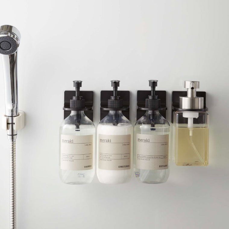 フィルムフックディスペンサーホルダー 泡タイプ タワー 山崎実業 tower ホワイト/ブラック 5347 5348 タワーシリーズ