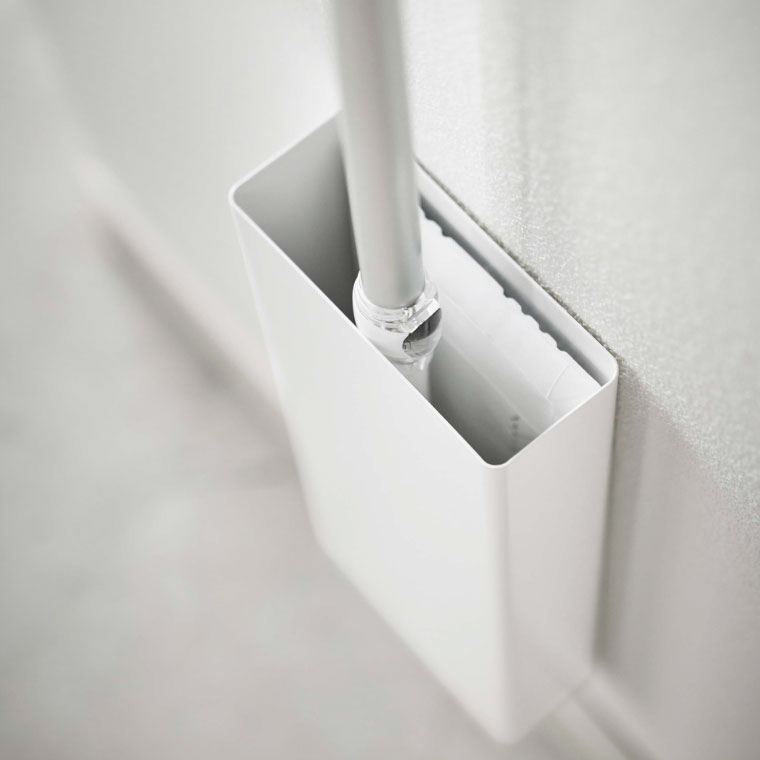 マグネットフローリングワイパースタンド タワー 山崎実業 tower ホワイト/ブラック 5387 5388 タワーシリーズ マグネット