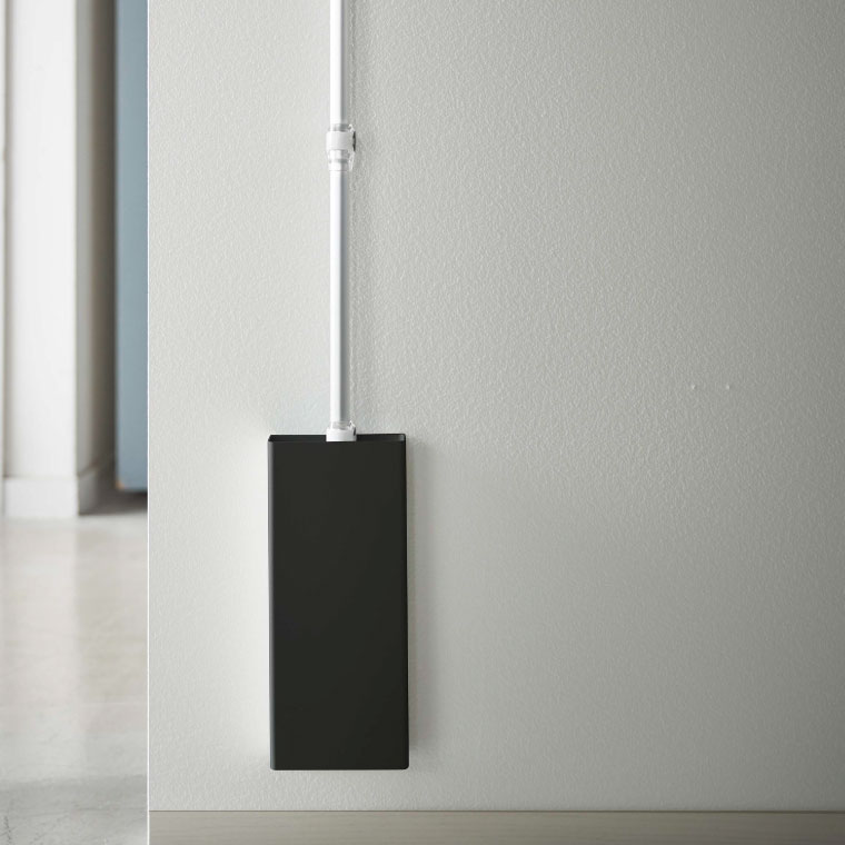 マグネットフローリングワイパースタンド タワー 山崎実業 tower ホワイト/ブラック 5387 5388 タワーシリーズ マグネット