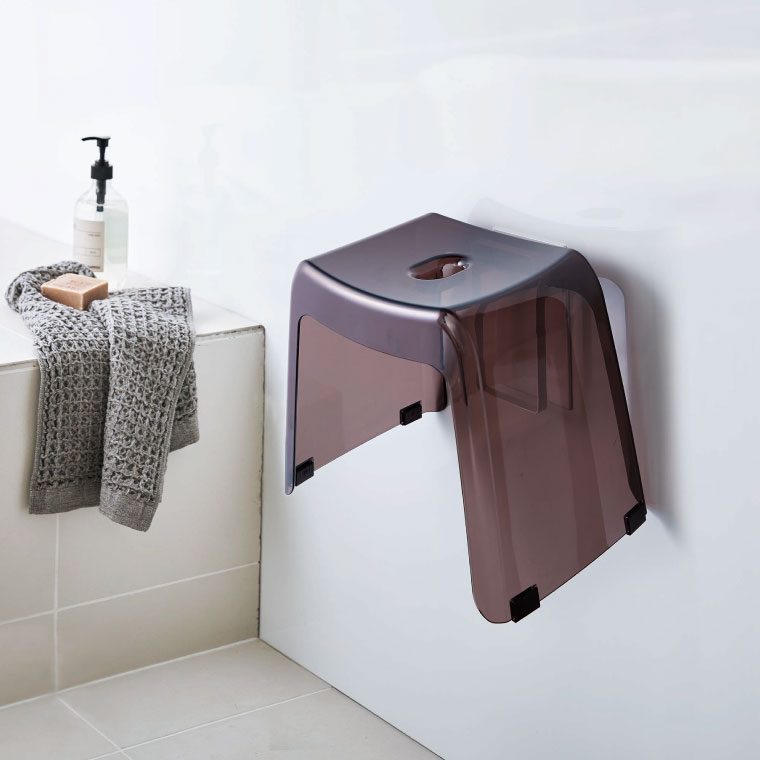 マグネットツーウェイバスルーム風呂椅子ホルダー タワー 山崎実業 tower ホワイト/ブラック 5395 5396 タワーシリーズ マグネット