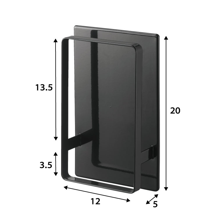 マグネットツーウェイバスルーム風呂椅子ホルダー タワー 山崎実業 tower ホワイト/ブラック 5395 5396 タワーシリーズ マグネット