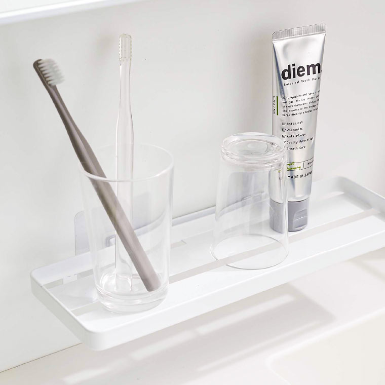 フィルムフック サニタリーラック タワー 山崎実業 tower ホワイト/ブラック 5397 5398 タワーシリーズ