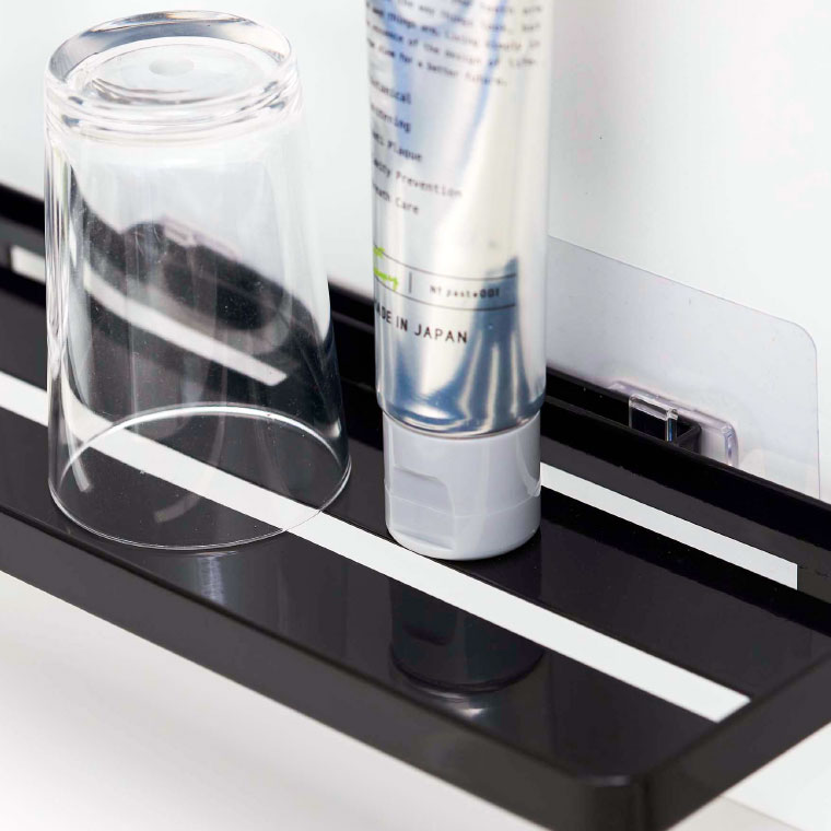 フィルムフック サニタリーラック タワー 山崎実業 tower ホワイト/ブラック 5397 5398 タワーシリーズ