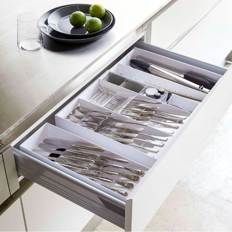 立体斜めカトラリーケース タワー 山崎実業 tower ホワイト/ブラック 5413 5414 タワーシリーズ