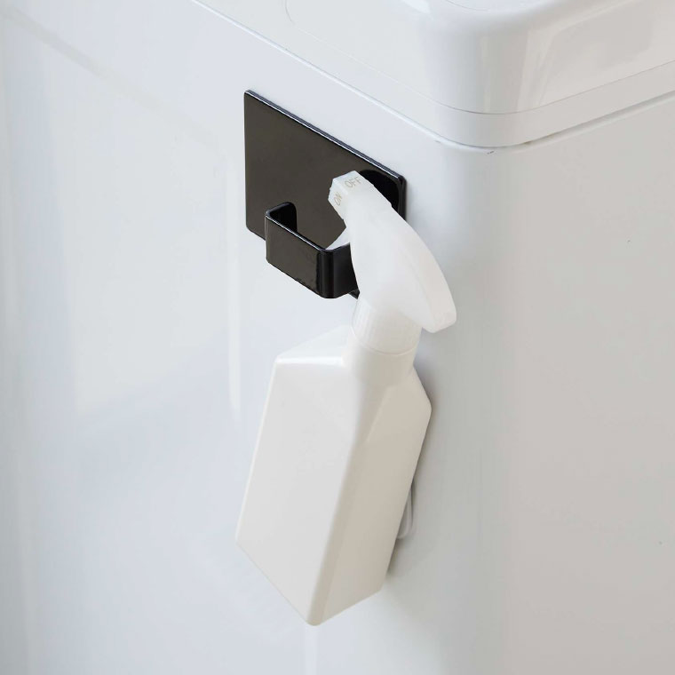 マグネットランドリーバスケットホルダー タワー 山崎実業 tower マグネット 洗濯機 ホワイト/ブラック 5417 5418 towerシリーズ