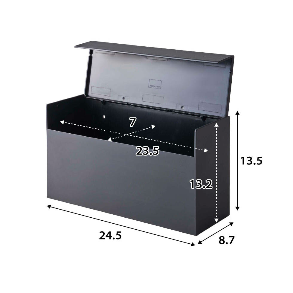 マグネットペーパーホルダー タワー 山崎実業 tower ホワイト/ブラック 5439 5440 タワーシリーズ マグネット