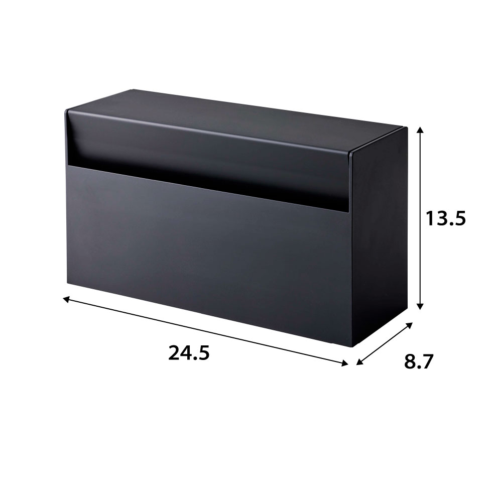 ウォールペーパーホルダー タワー 山崎実業 tower ホワイト/ブラック 5441 5442 タワーシリーズ