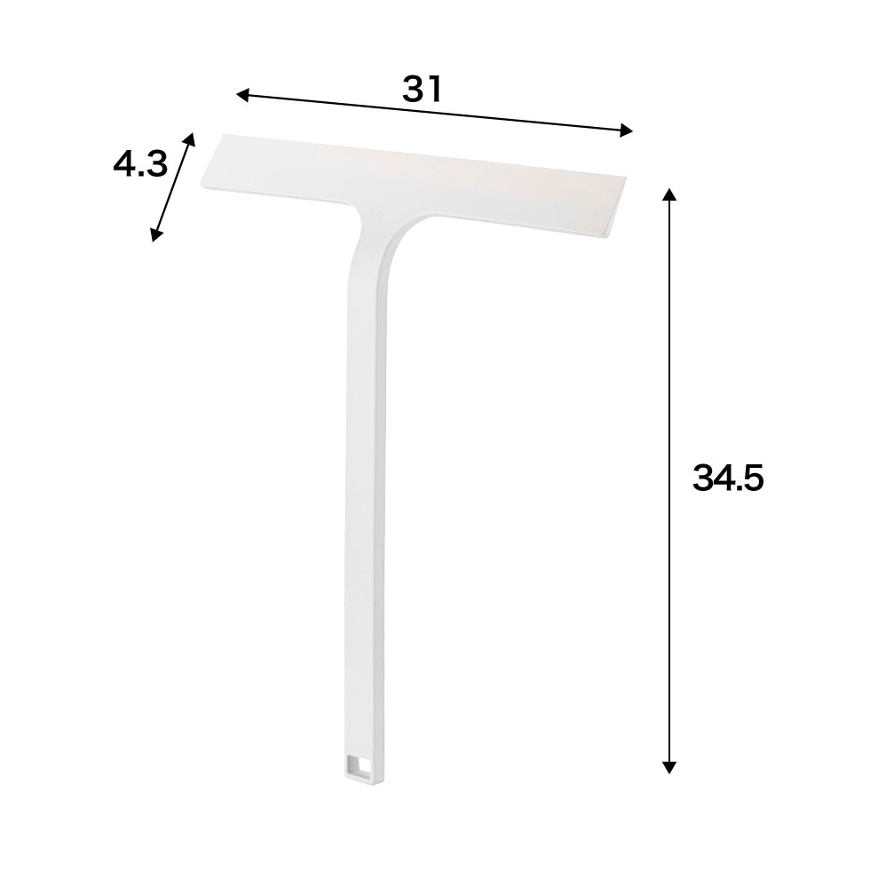 マグネット水切りワイパー タワー 山崎実業 tower ホワイト/ブラック 5451 5452 タワーシリーズ マグネット