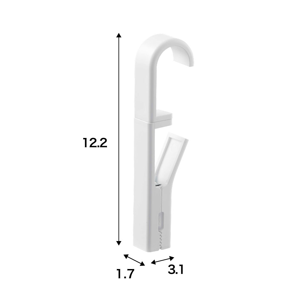 回転式ハンギングクリップタワー４個組 山崎実業 tower ホワイト/ブラック 5491 5492 タワーシリーズ