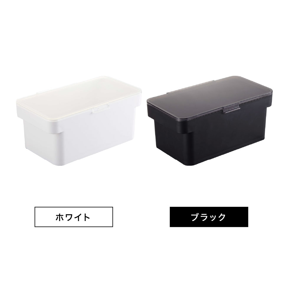 密閉ペットフードストッカー タワー 1.5kg 計量カップ付 山崎実業 tower ホワイト/ブラック 5609 5610 タワーシリーズ