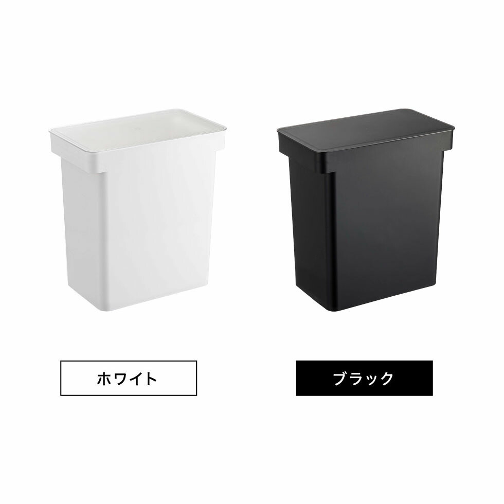 密閉ペットフードストッカー タワー 12kg 計量カップ付 山崎実業 tower ホワイト/ブラック 5617 5618 タワーシリーズ