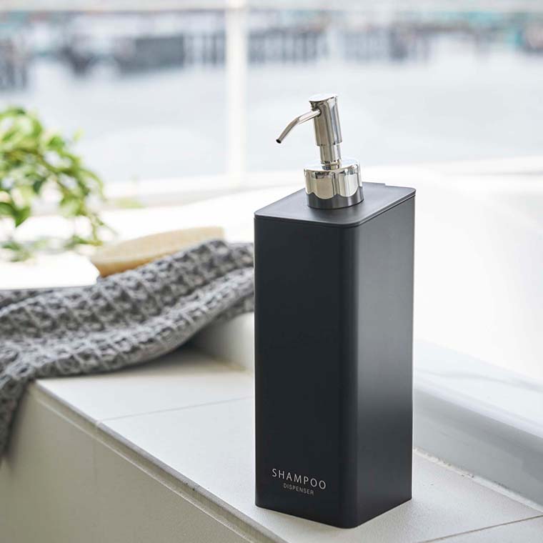 フィルムフックツーウェイディスペンサー タワー 3個セット 山崎実業 tower （シャンプー・コンディショナー・ボディソープ） ホワイト/ブラック 5360 5361 5362 5363 5364 5365 タワーシリーズ