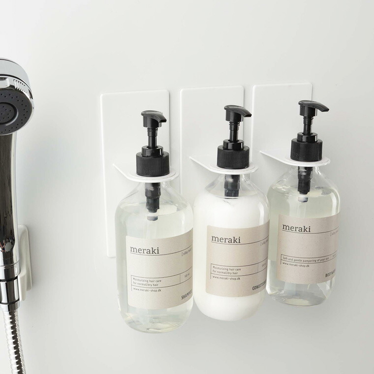 マグネットバスルームディスペンサーホルダー タワー 3個セット 山崎実業 tower ホワイト/ブラック 4867 4868 タワーシリーズ マグネット