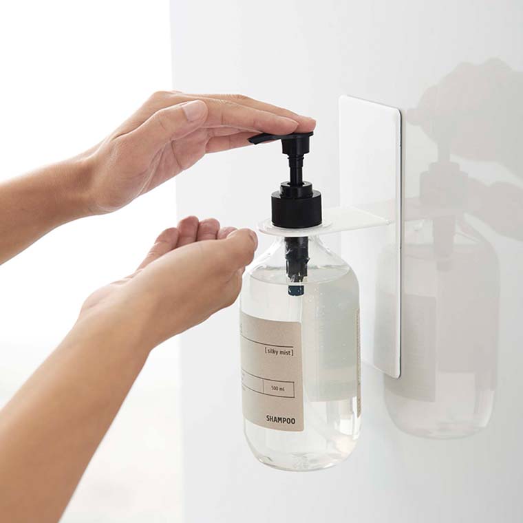 マグネットバスルームディスペンサーホルダー タワー 3個セット 山崎実業 tower ホワイト/ブラック 4867 4868 タワーシリーズ マグネット