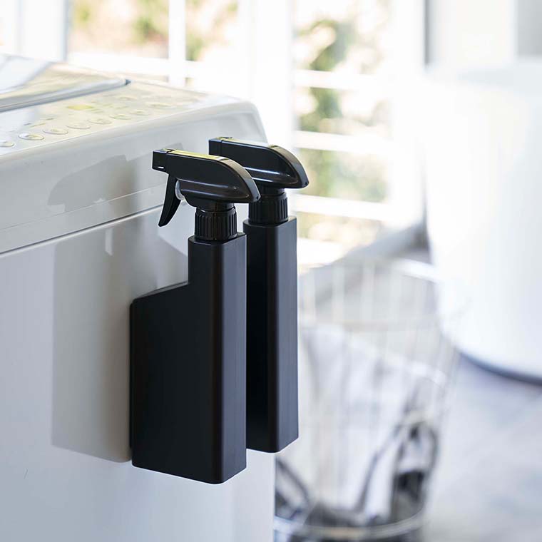 マグネットスプレーボトル タワー 2個セット 山崎実業 tower ホワイト/ブラック 5380 5381 タワーシリーズ マグネット