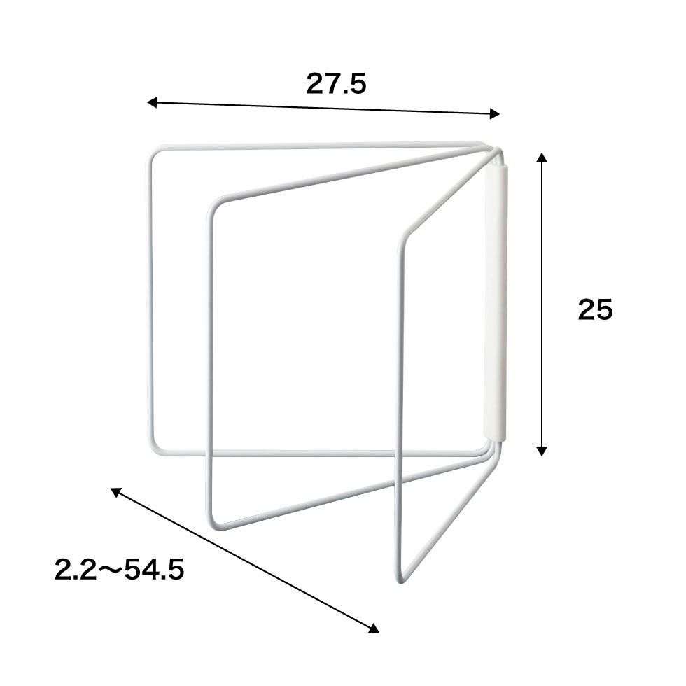 折り畳み布巾ハンガー タワー 山崎実業 tower 布巾 ハンガー ホワイト/ブラック 2787 2788 タワーシリーズ