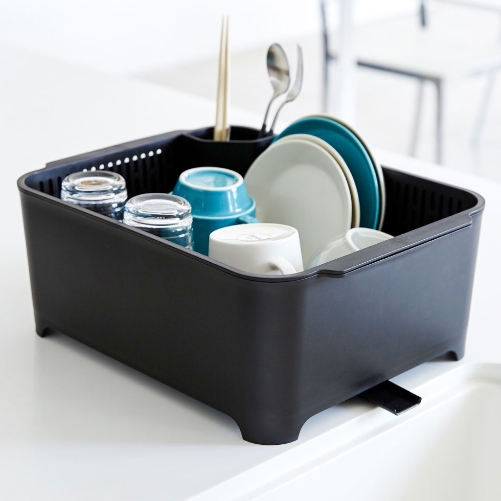 水切りセット タワー 山崎実業 tower 水切りセットホワイト/ブラック 3589 3590 タワーシリーズ