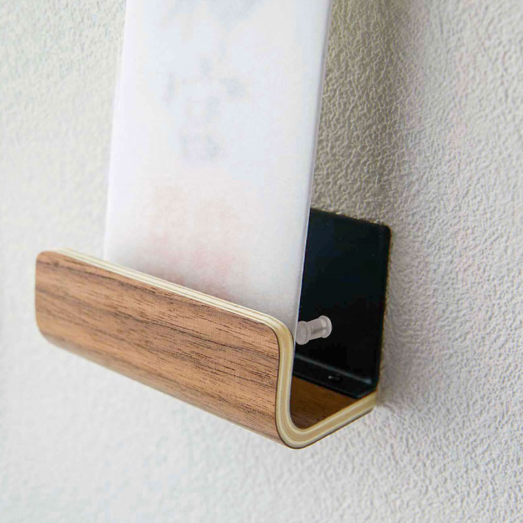 神札ホルダー シングル リン 山崎実業 RIN お札立て ブラウン/ナチュラル 5284 5285 タワーシリーズ