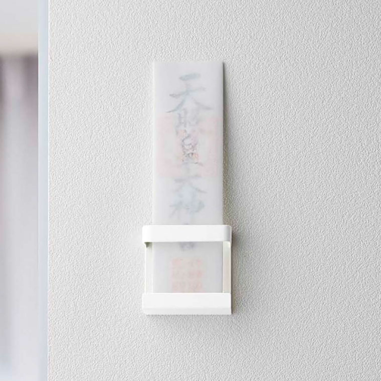 神札ホルダー シングル タワー 山崎実業 tower お札立て ホワイト/ブラック 5286 5287 タワーシリーズ