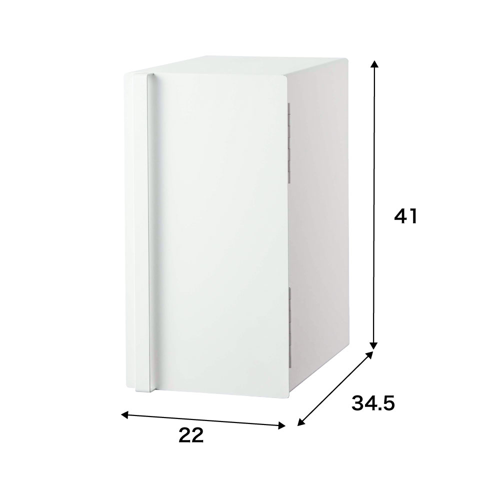 ブレッドケース タワー スリム 山崎実業 tower ホワイト/ブラック 5680 5681