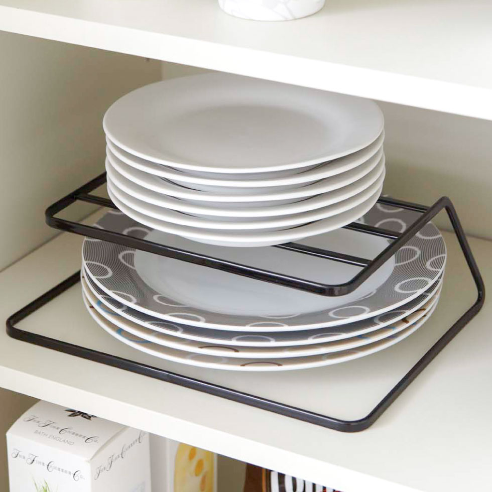 ディッシュストレージ タワー 山崎実業 tower ホワイト/ブラック 7488 7489 タワーシリーズ