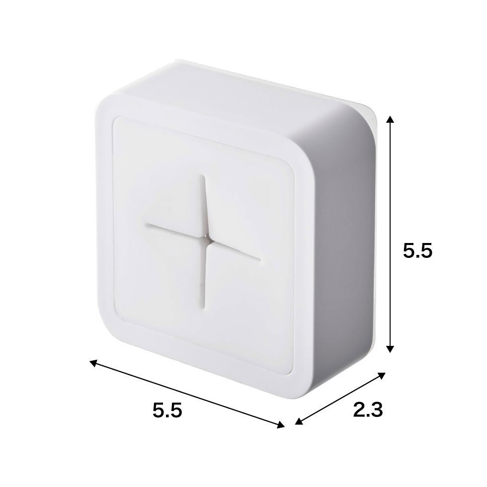 フィルムフック タオルホルダー タワー 2個セット 山崎実業 tower ホワイト/ブラック 5629 5630 タワーシリーズ