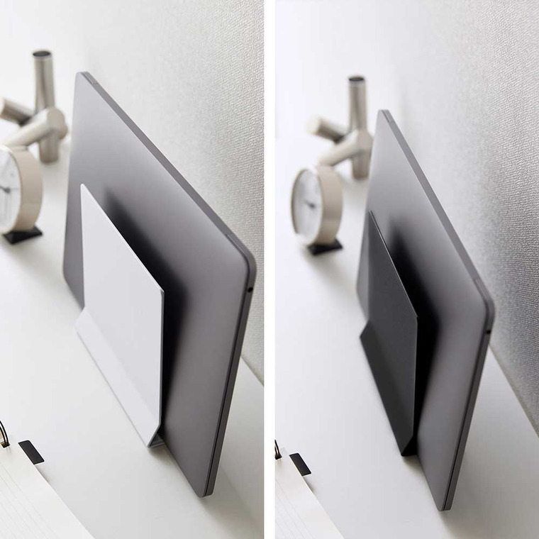 山崎実業 tower スリムノートパソコンスタンド タワー ホワイト ブラック 4498 4499