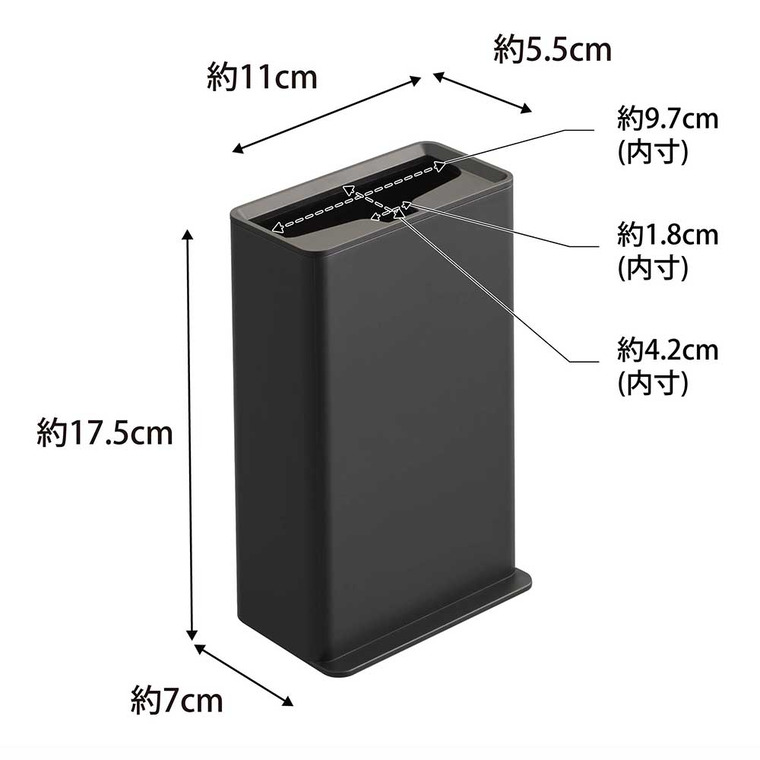 tower トイレワイパースタンド タワー 山崎実業 ホワイト ブラック 3996 3997