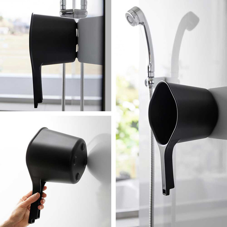 山崎実業 tower マグネット手おけ タワー ホワイト ブラック 3607 3608