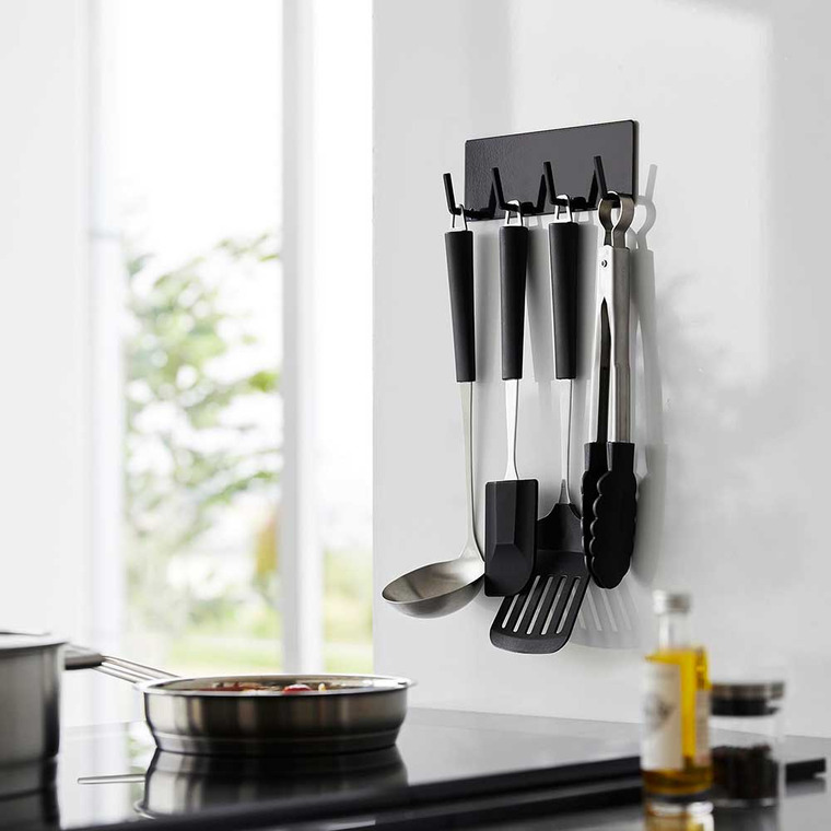 tower マグネットキッチンツールフック タワー 4連 山崎実業 ホワイト ブラック 3687 3688