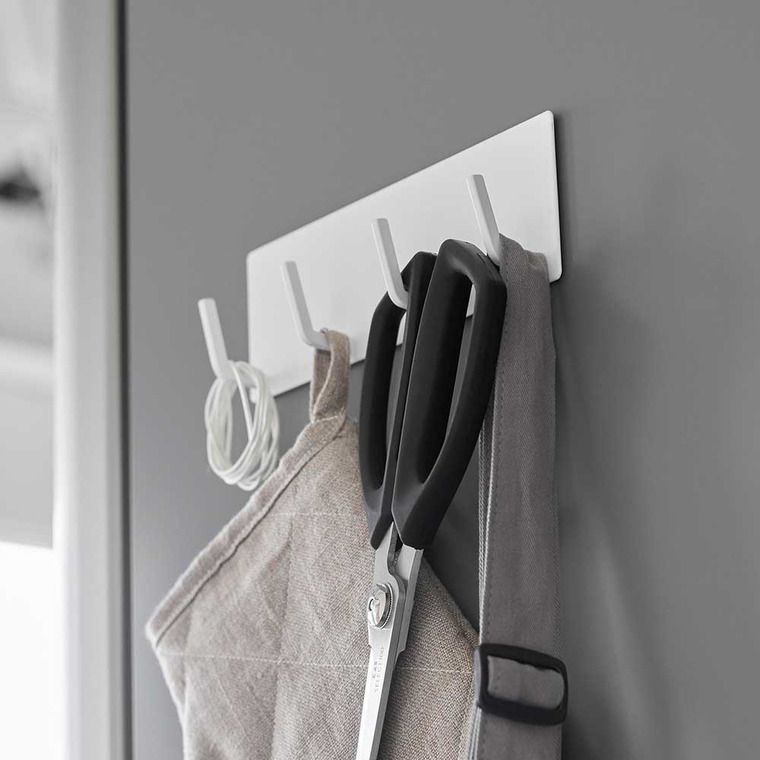 tower マグネットキッチンツールフック タワー 4連 山崎実業 ホワイト ブラック 3687 3688