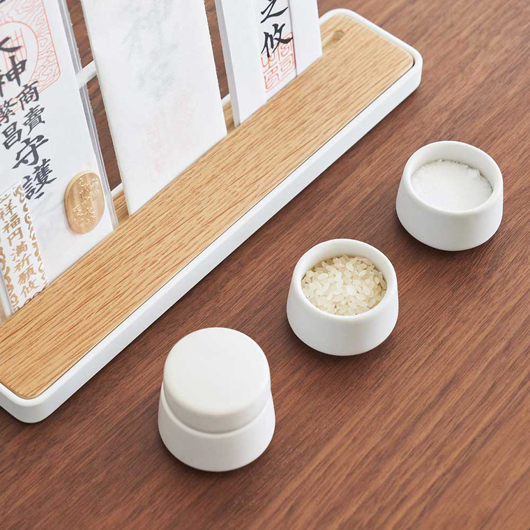 tower 神具 タワー 3点セット ホワイト 山崎実業 8188