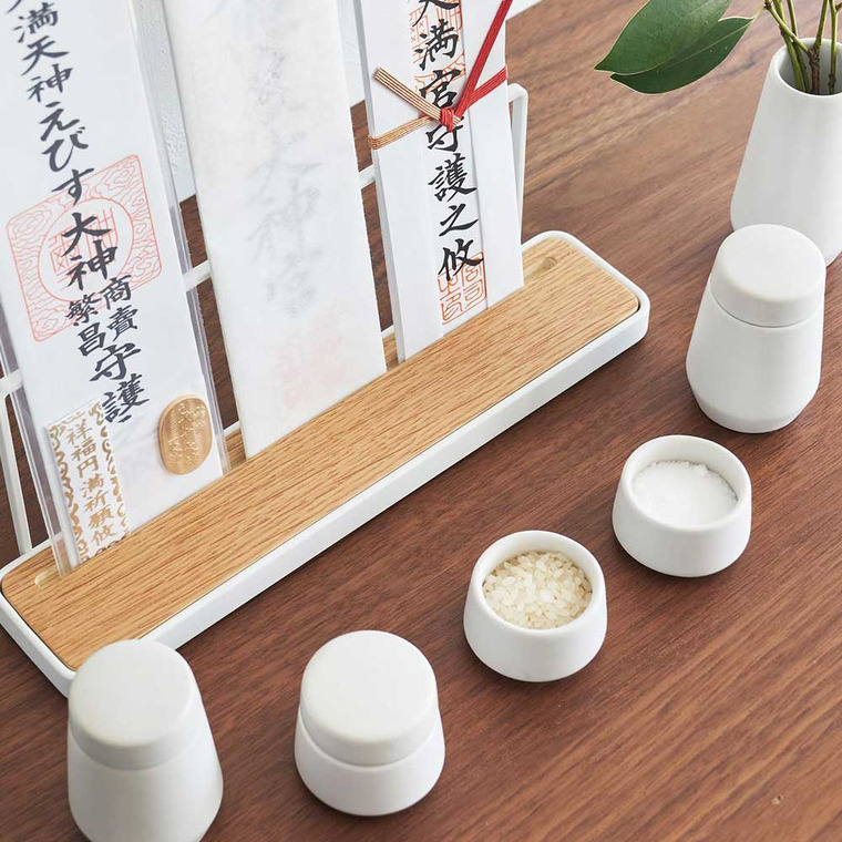 tower 神具 タワー 7点セット ホワイト 山崎実業 8189