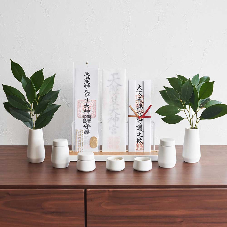 tower 神具 タワー 7点セット ホワイト 山崎実業 8189