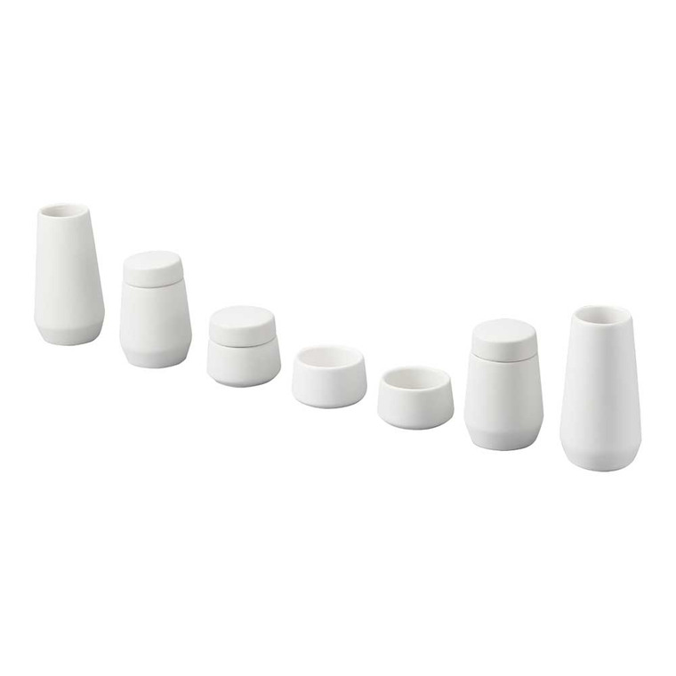 tower 神具 タワー 7点セット ホワイト 山崎実業 8189