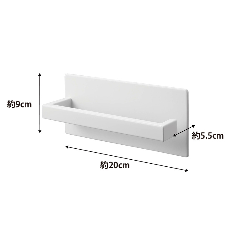 山崎実業 tower マグネットアンブレラハンガー タワー ホワイト/ブラック 3074 3075