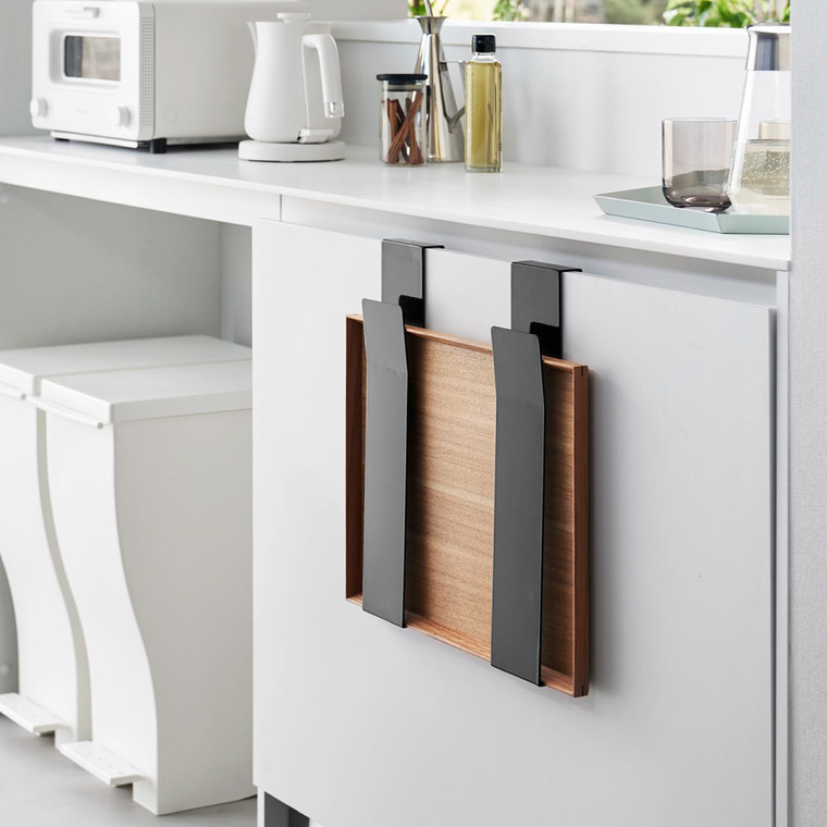 tower 扉に掛けるランチョンマット収納 タワー 山崎実業 ホワイト ブラック 4084 4085