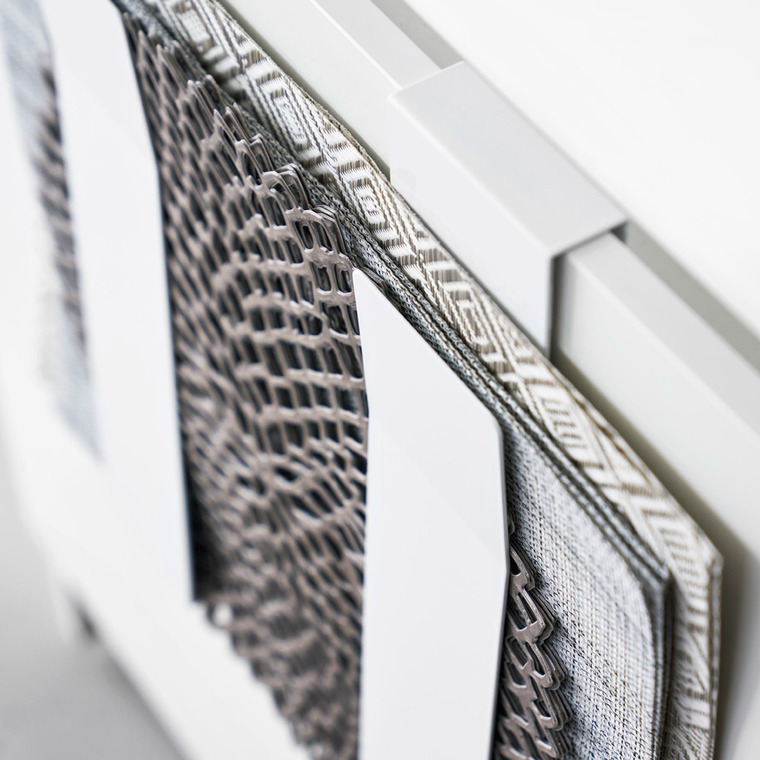 tower 扉に掛けるランチョンマット収納 タワー 山崎実業 ホワイト ブラック 4084 4085