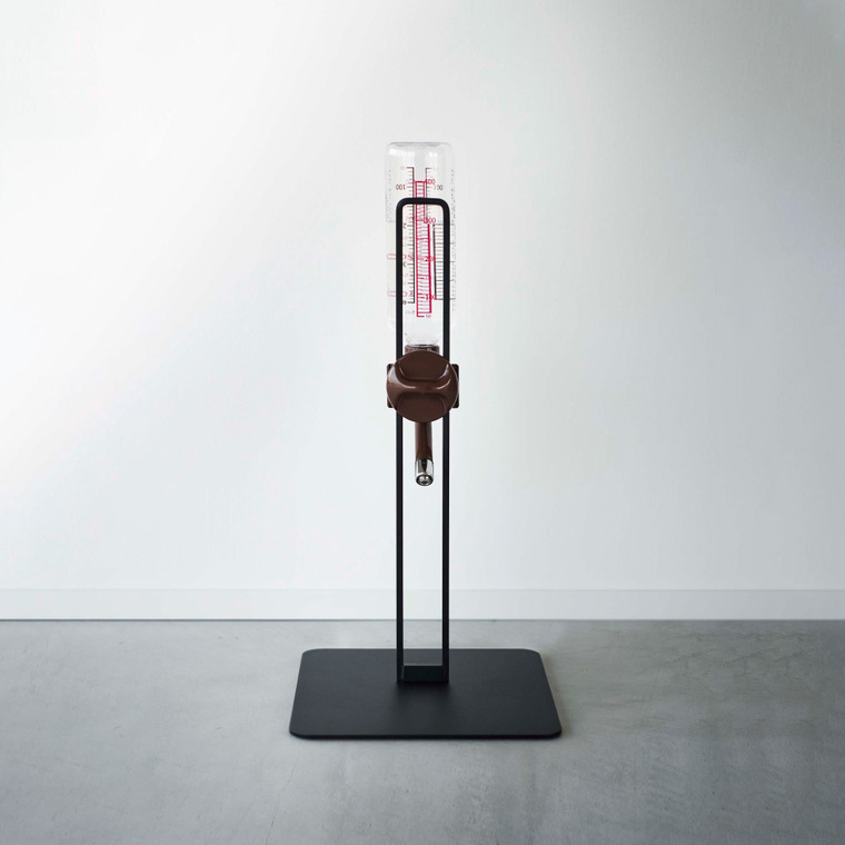 ペット用ボトル給水器スタンド タワー 山崎実業 tower ホワイト/ブラック 5706 5707