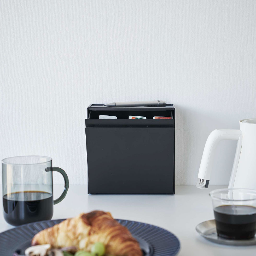 マグネットインスタントスティックホルダー タワー 山崎実業 tower ホワイト/ブラック 5768 5769 マグネット