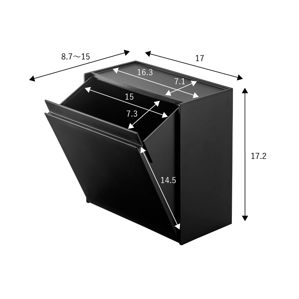 マグネットインスタントスティックホルダー タワー 山崎実業 tower ホワイト/ブラック 5768 5769 マグネット