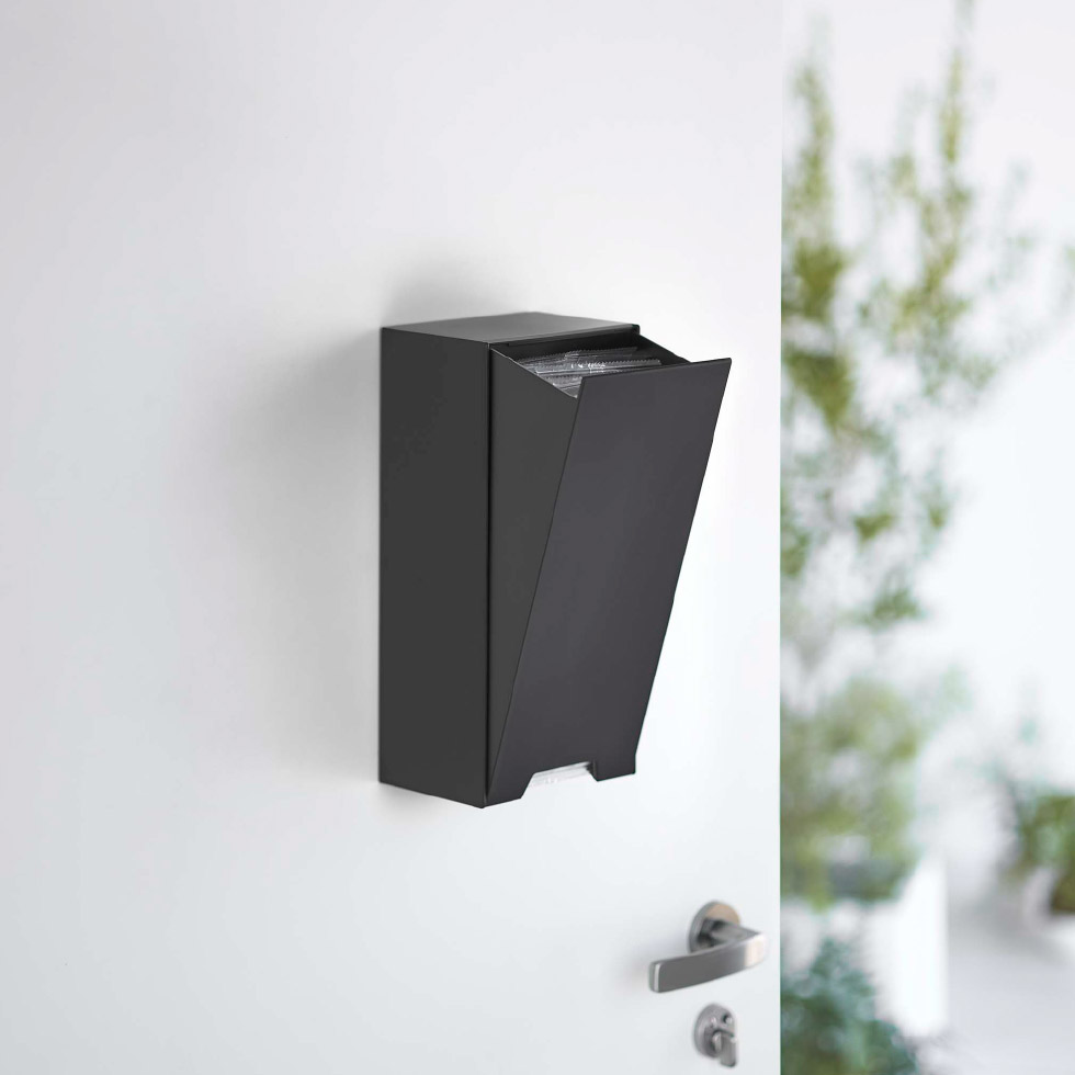 ツーウェイ立体マスク収納ケース タワー 山崎実業 tower ホワイト/ブラック 5781 5782 タワーシリーズ マグネット