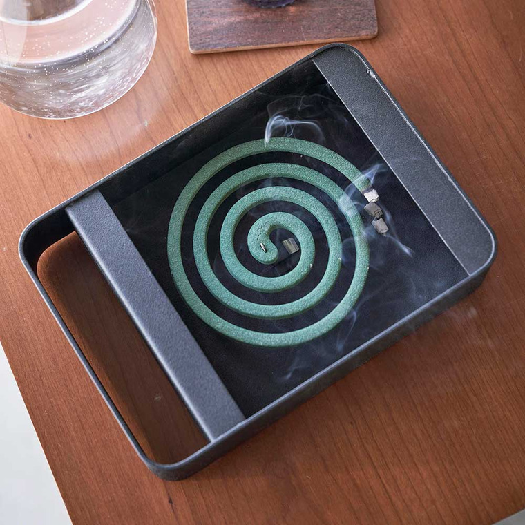 山崎実業 tower ハンドル付き蚊取り線香スタンド タワー ブラック 5849